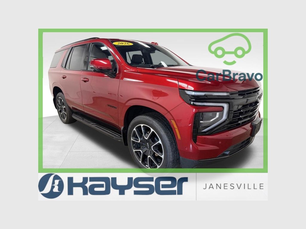 Radiant Red Tintcoat 2026 Chevrolet Tahoe SUV / Crossover Four-Wheel Drive