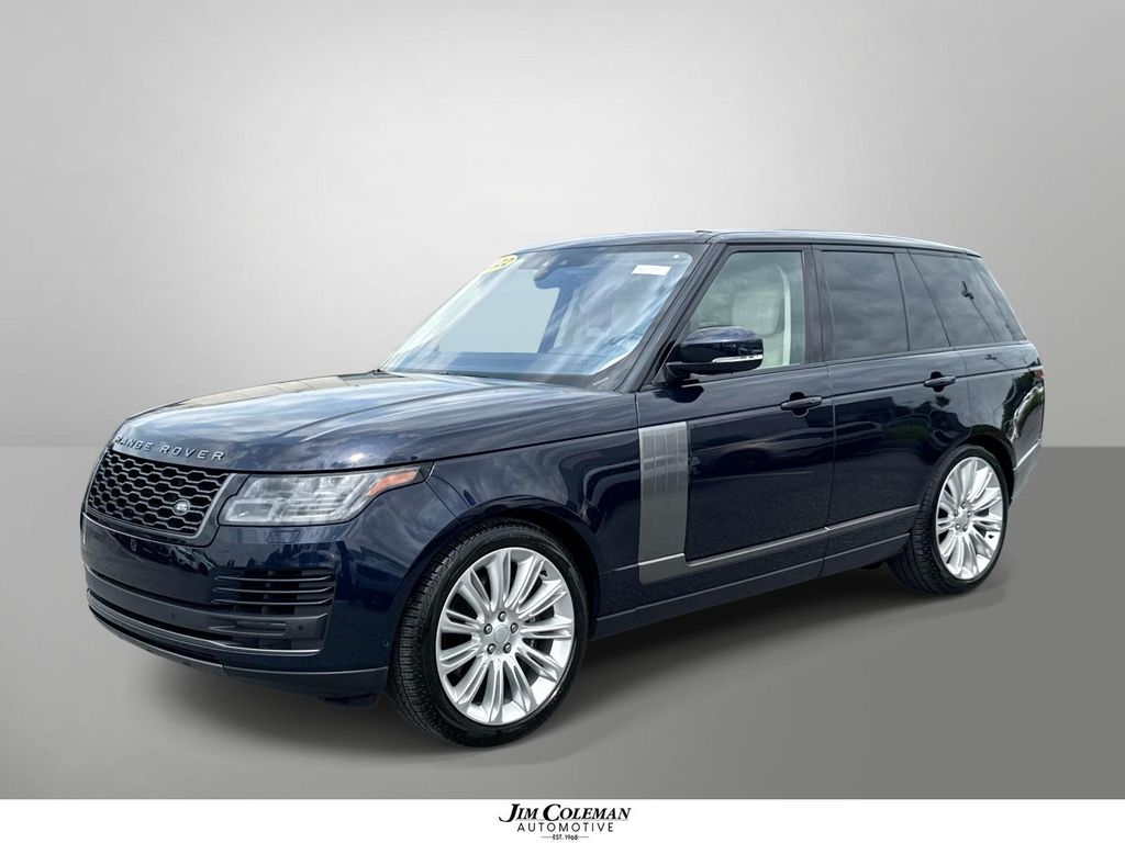 Portofino Blue Metallic 2022 Land Rover Range Rover SUV / Crossover All-Wheel Drive 8-Speed Automatic