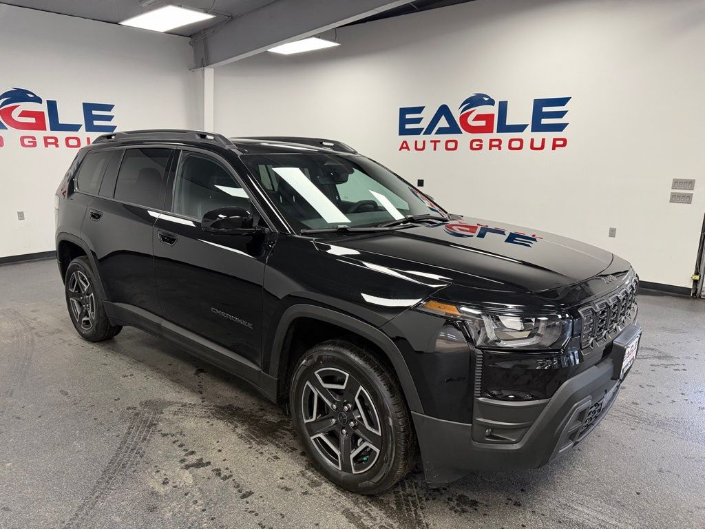 Diamond Black Crystal Pearlcoat 2026 Jeep Cherokee Limited 4WD SUV / Crossover Four-Wheel Drive Continuously Variable Transmission