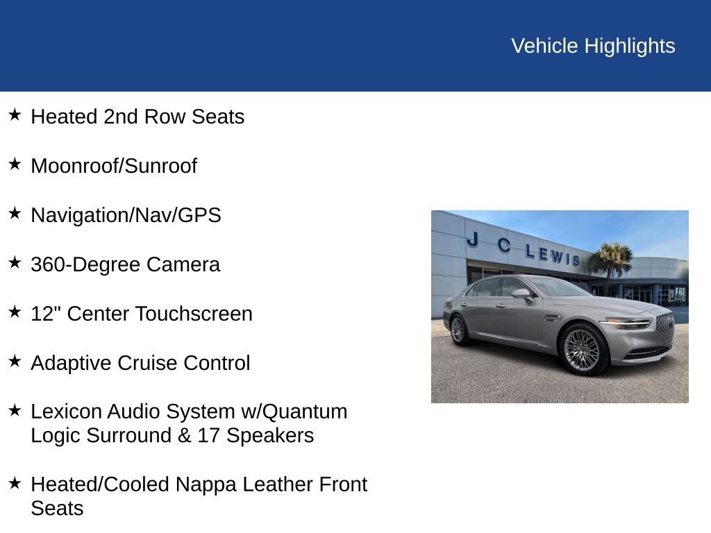 2021 Genesis G90 3.3T Premium RWD