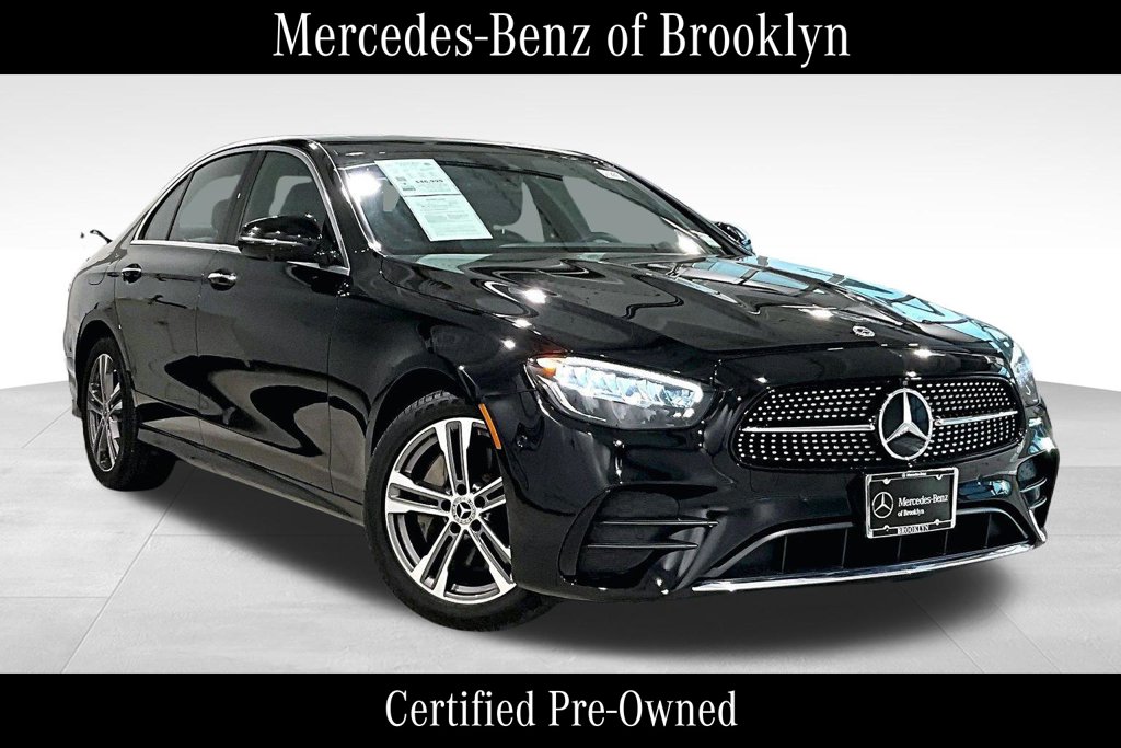 Black 2023 Mercedes-Benz E-Class Sedan All-Wheel Drive 9-Speed Automatic