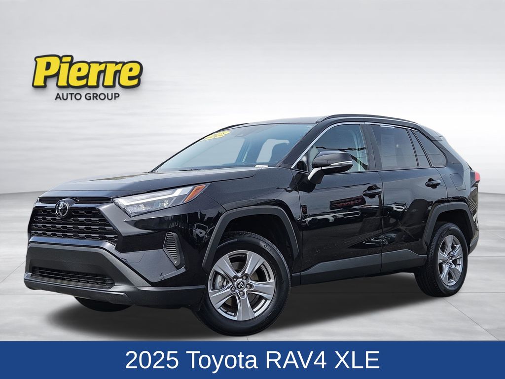 Midnight Black Metallic 2025 Toyota RAV4 SUV / Crossover All-Wheel Drive 8-Speed Automatic