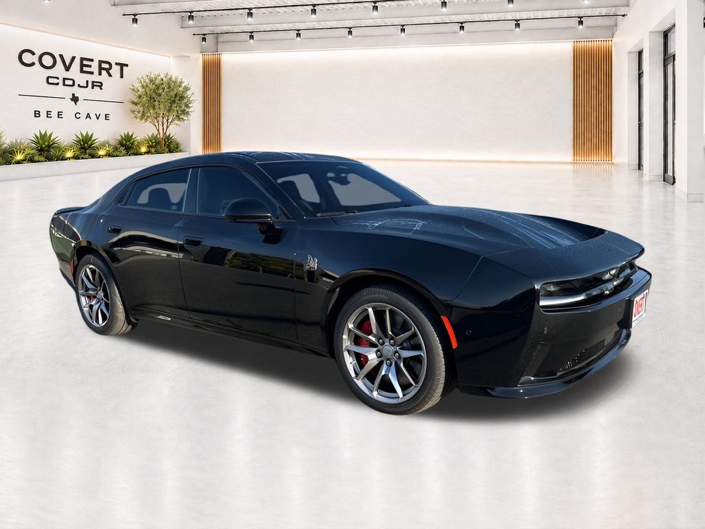 Diamond Black 2026 Dodge Charger Sedan All-Wheel Drive 1-Speed Automatic