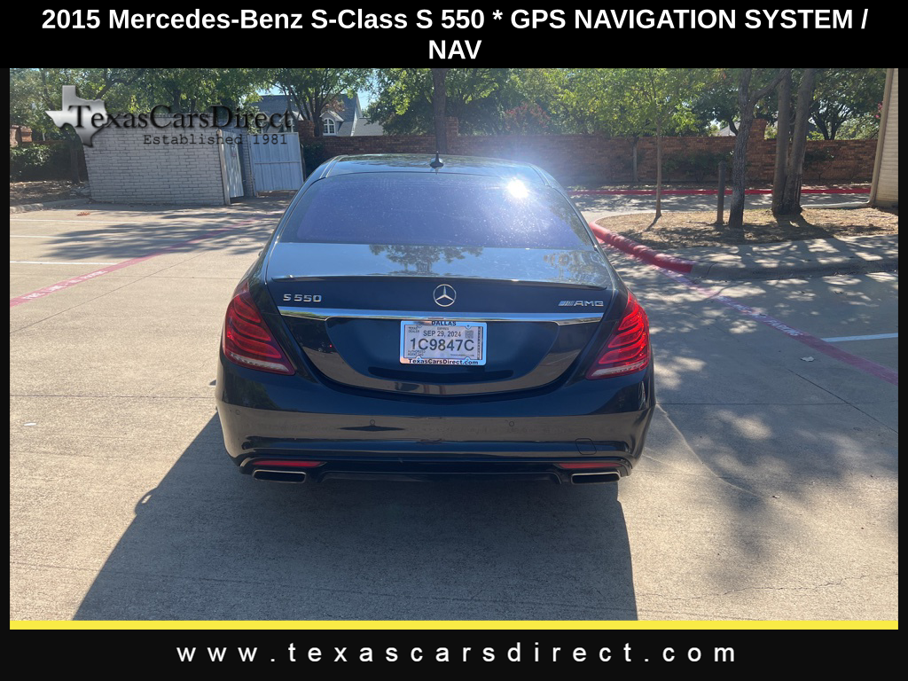 2015 Mercedes-Benz S-Class S 550 14