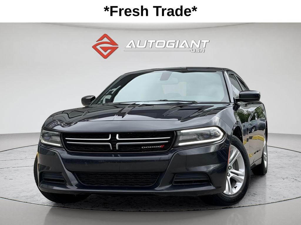 Pitch Black 2015 Dodge Charger SE RWD Sedan Rear-Wheel Drive 8-Speed Automatic