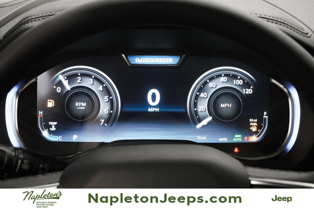 Serrano Green Metallic 2026 RAM 1500 Laramie Crew Cab 4WD Pickup Truck Four-Wheel Drive 8-Speed Automatic