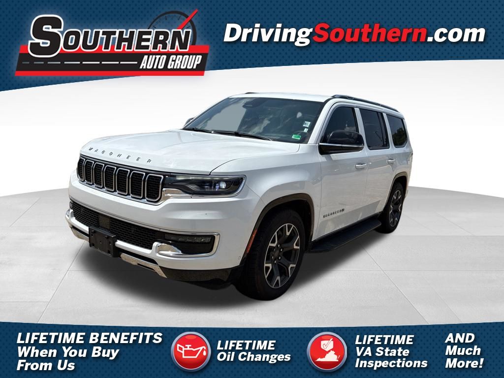 Bright White Clearcoat 2024 Jeep Wagoneer SUV / Crossover Four-Wheel Drive 8-Speed Automatic