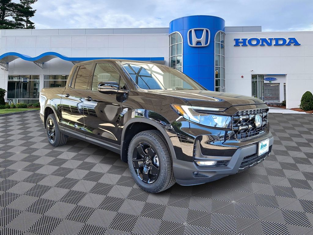Nh-731p/Crystal Bl 2026 Honda Ridgeline Black Edition AWD Pickup Truck All-Wheel Drive 9-Speed Automatic