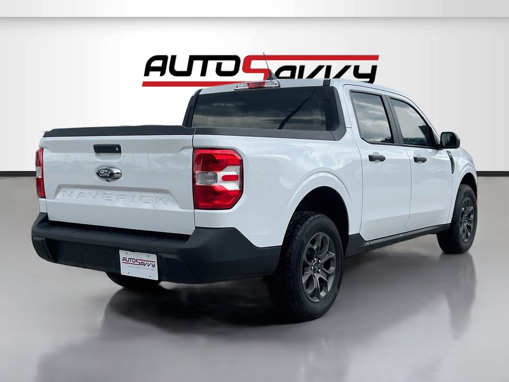 2023 Ford Maverick XLT White at AutoSavvy Houston Southwest