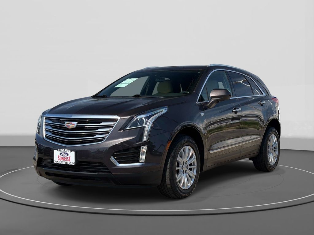 Dark Granite Metallic 2019 Cadillac XT5 FWD SUV / Crossover Front-Wheel Drive 8-Speed Automatic