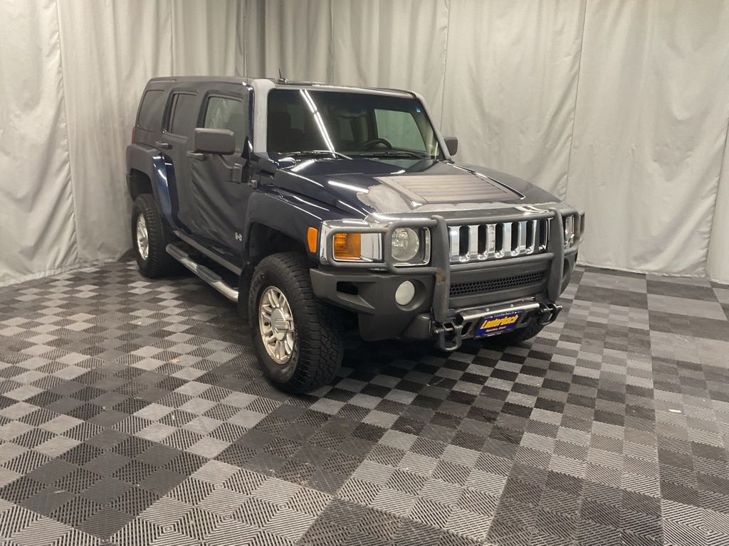 Midnight Blue Metallic 2007 Hummer H3 SUV / Crossover 4-Speed Automatic Overdrive