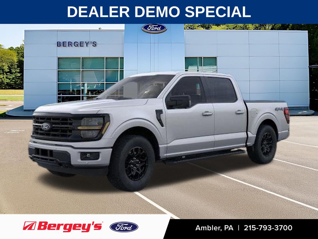 Iconic Silver Metallic 2026 Ford F-150 Pickup Truck Four-Wheel Drive Automatic