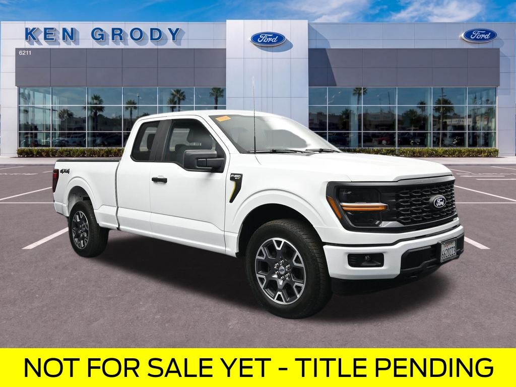 Oxford White 2024 Ford F-150 Pickup Truck Four-Wheel Drive Automatic
