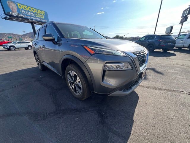 Gray (Gun Metallic) 2023 Nissan Rogue SUV / Crossover Front-Wheel Drive Continuously Variable Transmission