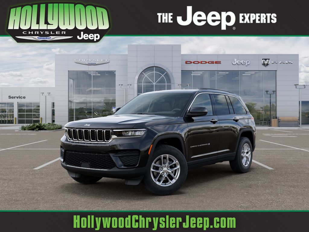 Diamond Black Crystal Pearlcoat 2025 Jeep Grand Cherokee Laredo X RWD SUV / Crossover 4X2 8-Speed Automatic