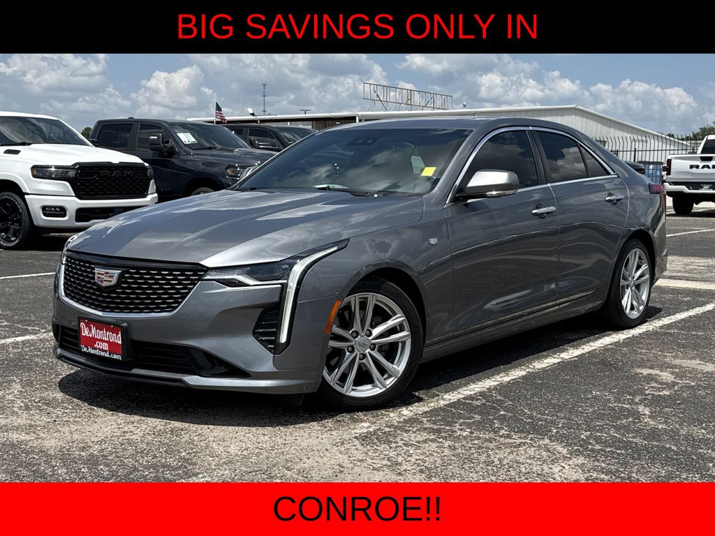 2021 Cadillac CT4 Luxury Gray at AutoSavvy Houston Southwest