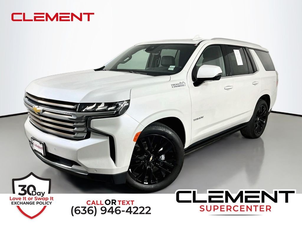 White (Iridescent Pearl Tricoat) 2023 Chevrolet Tahoe SUV / Crossover Four-Wheel Drive 10-Speed Automatic