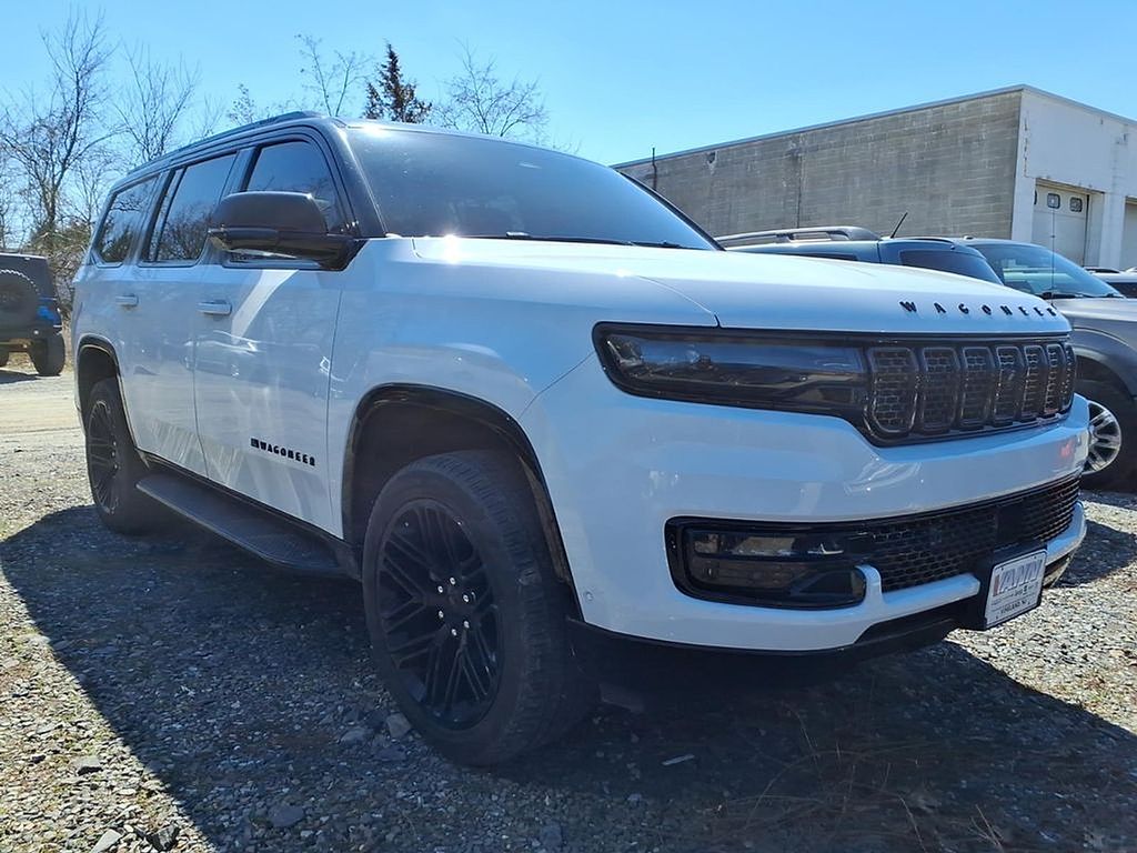 Bright White Clearcoat 2024 Jeep Wagoneer Series II 4WD SUV / Crossover Four-Wheel Drive 8-Speed Automatic