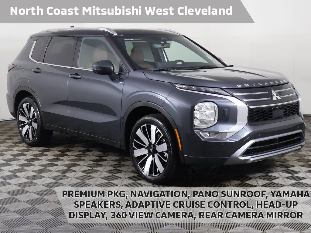 Graphite Gray 2025 Mitsubishi Outlander SUV / Crossover Front-Wheel Drive Continuously Variable Transmission