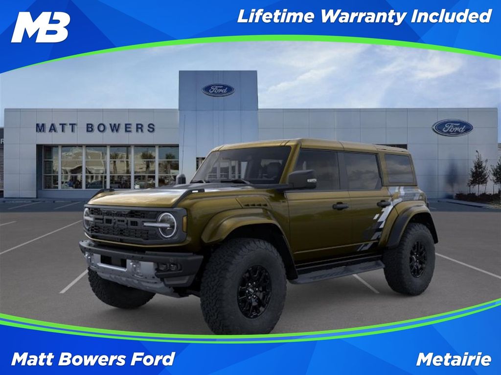 Shelter Green Metallic 2026 Ford Bronco Raptor SUV / Crossover Four-Wheel Drive Automatic