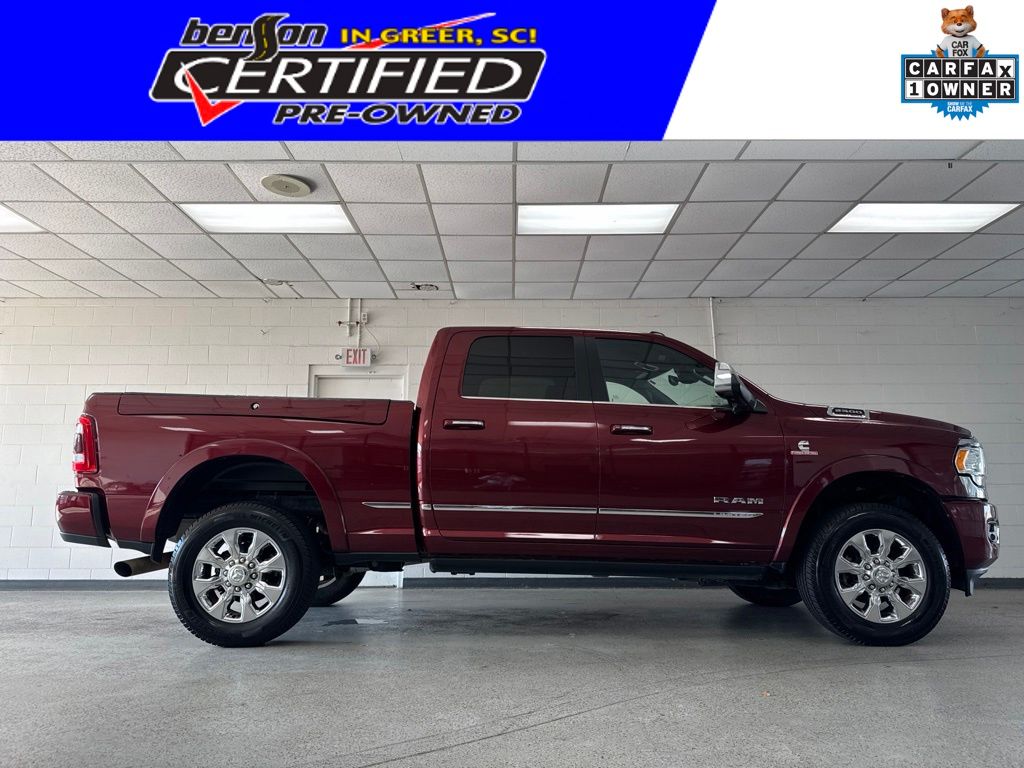 Red 2019 RAM 2500 Pickup Truck Four-Wheel Drive 6-Speed Automatic