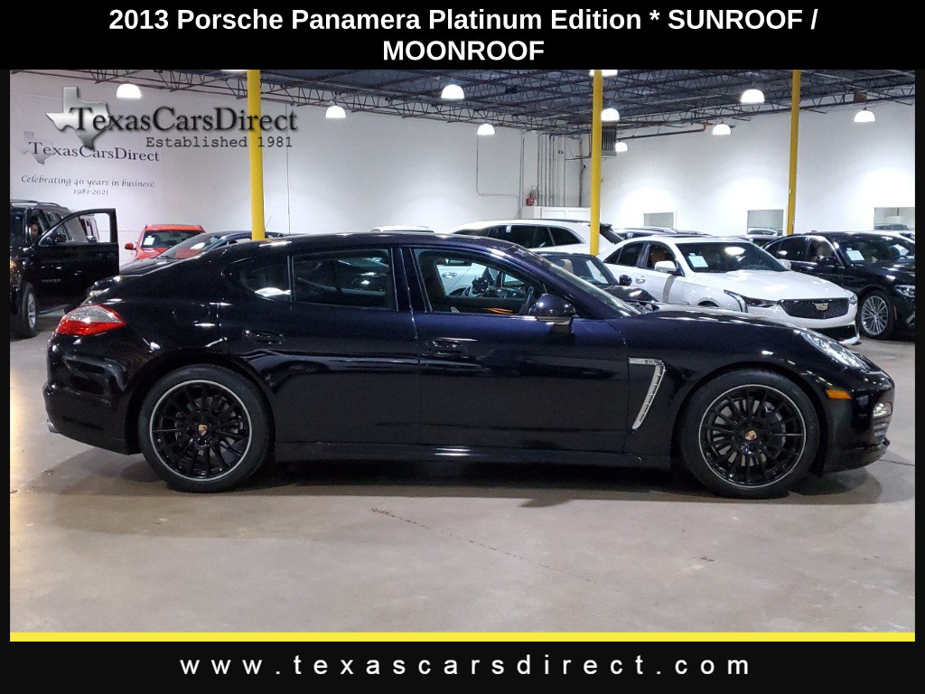 2013 Porsche Panamera Platinum Edition 5