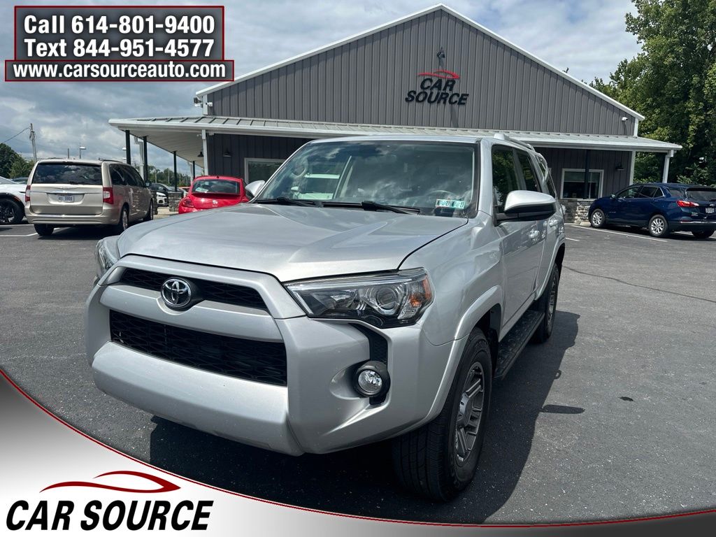Classic Silver Metallic 2018 Toyota 4Runner SUV / Crossover Four-Wheel Drive 5-Speed Automatic Overdrive