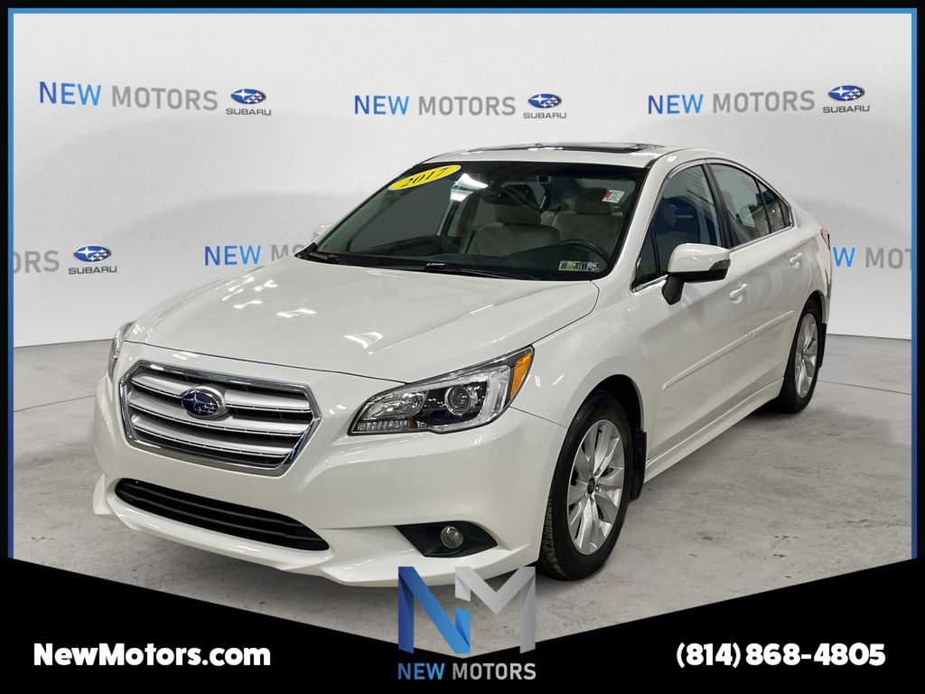 Crystal White Pearl 2017 Subaru Legacy 2.5i Premium AWD Sedan All-Wheel Drive Continuously Variable Transmission