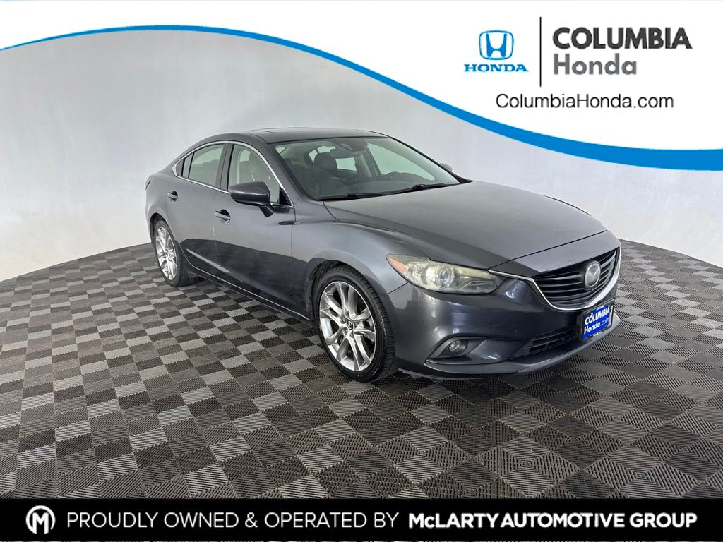 Meteor Gray Mica 2014 Mazda MAZDA6 Sedan Front-Wheel Drive 6-Speed Automatic