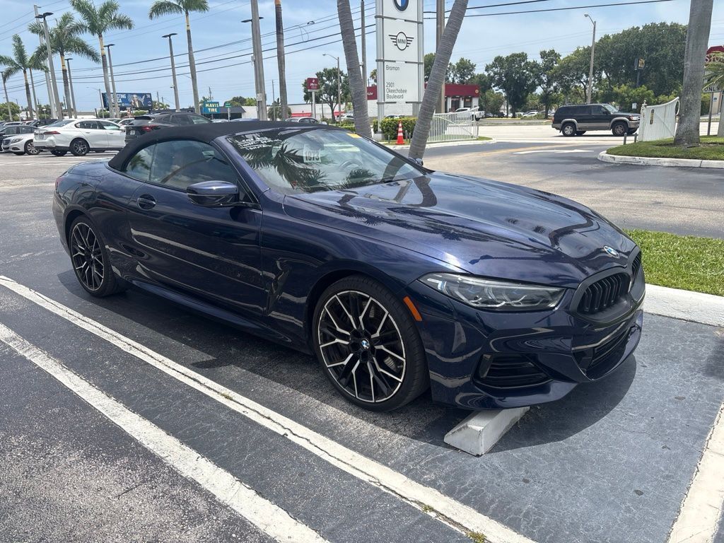 Blue Metallic 2023 BMW 8 Series Convertible Rear-Wheel Drive 8-Speed Automatic