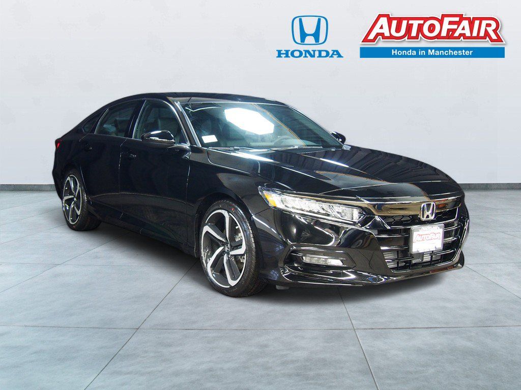 Lunar Silver Metallic 2019 Honda Accord Sedan Front-Wheel Drive Continuously Variable Transmission