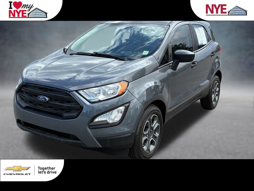 Silver (Smoke Metallic) 2020 Ford EcoSport SUV / Crossover Front-Wheel Drive 6-Speed Automatic