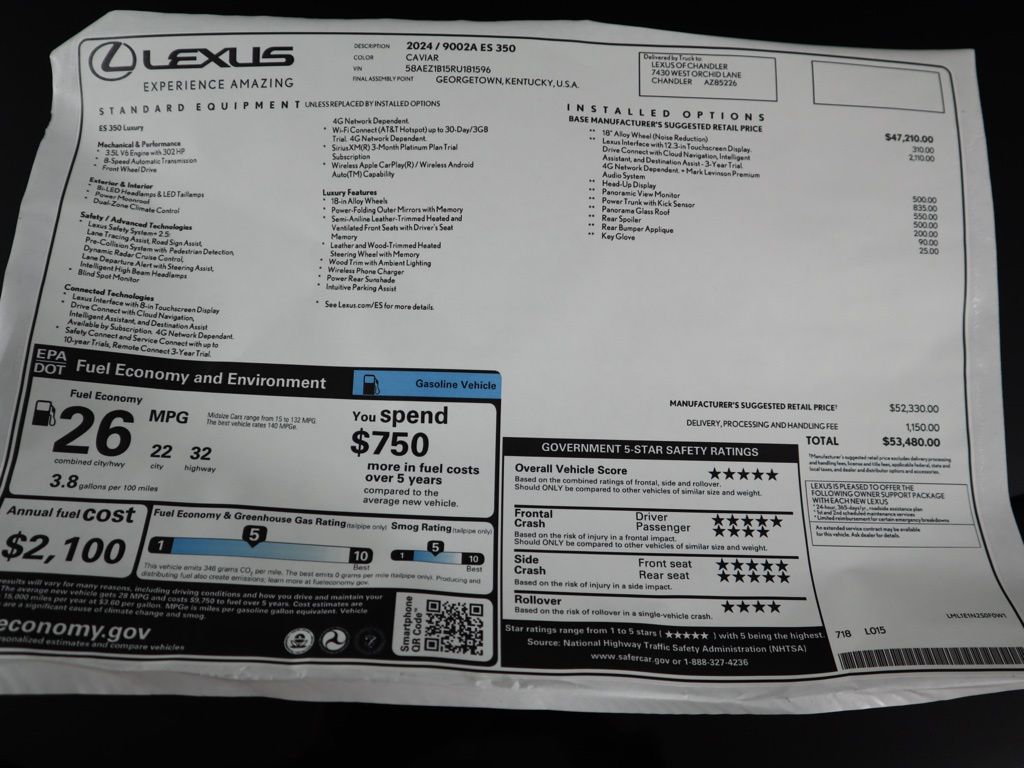 Thumbnail: 2024 Lexus ES - 9
