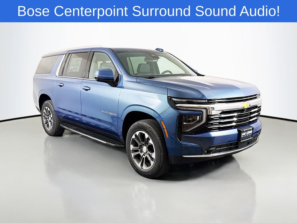Lakeshore Blue Metallic 2026 Chevrolet Suburban SUV / Crossover Four-Wheel Drive