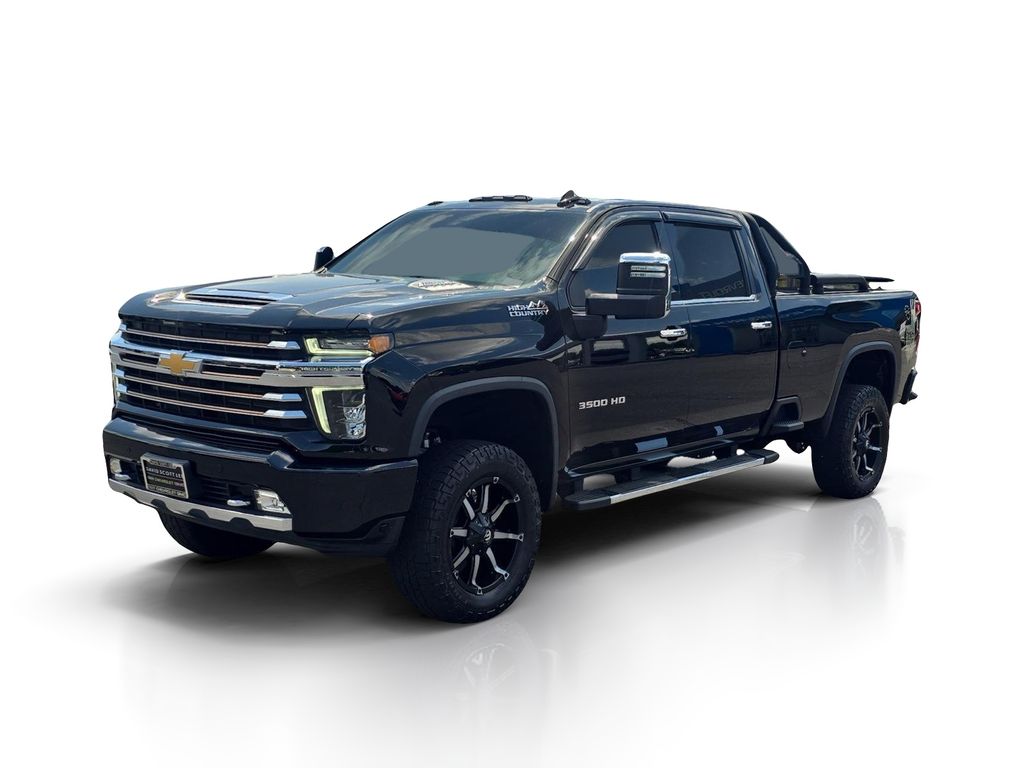 Black 2022 Chevrolet Silverado 3500HD Pickup Truck Four-Wheel Drive Automatic