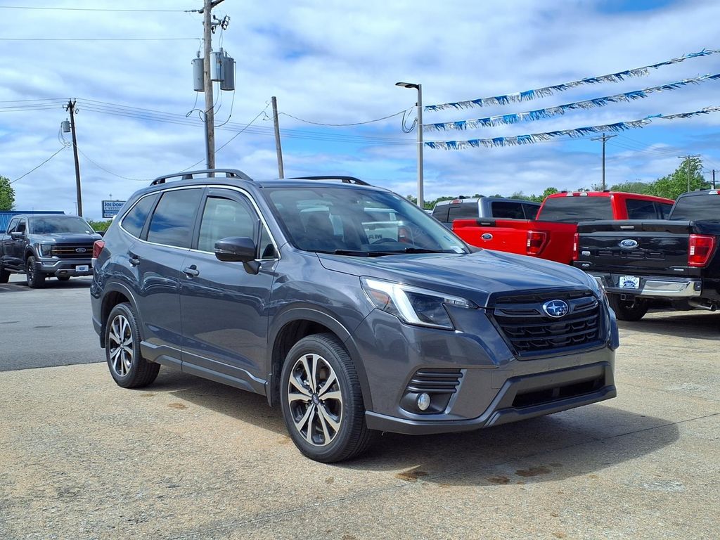 Magnetite Gray Metallic 2023 Subaru Forester Limited Crossover AWD SUV / Crossover All-Wheel Drive Continuously Variable Transmission