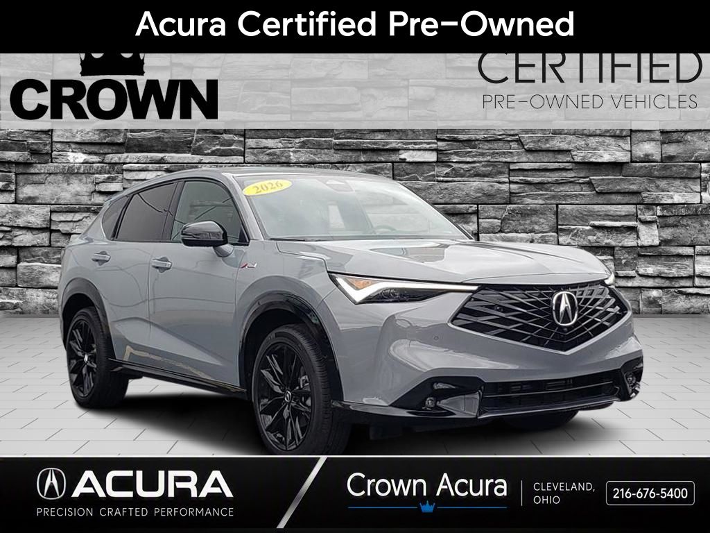 Urban Gray Pearl 2026 Acura ADX SUV / Crossover All-Wheel Drive Continuously Variable Transmission