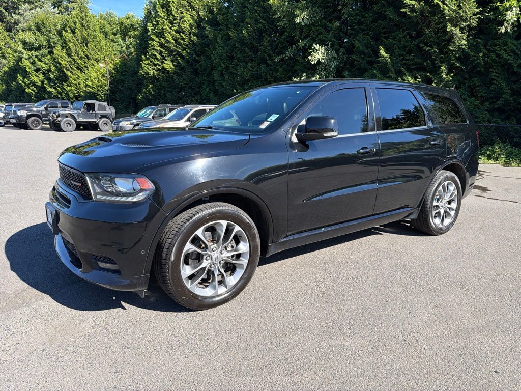 DB Black Crystal Clearcoat 2019 Dodge Durango SUV / Crossover All-Wheel Drive 8-Speed Automatic