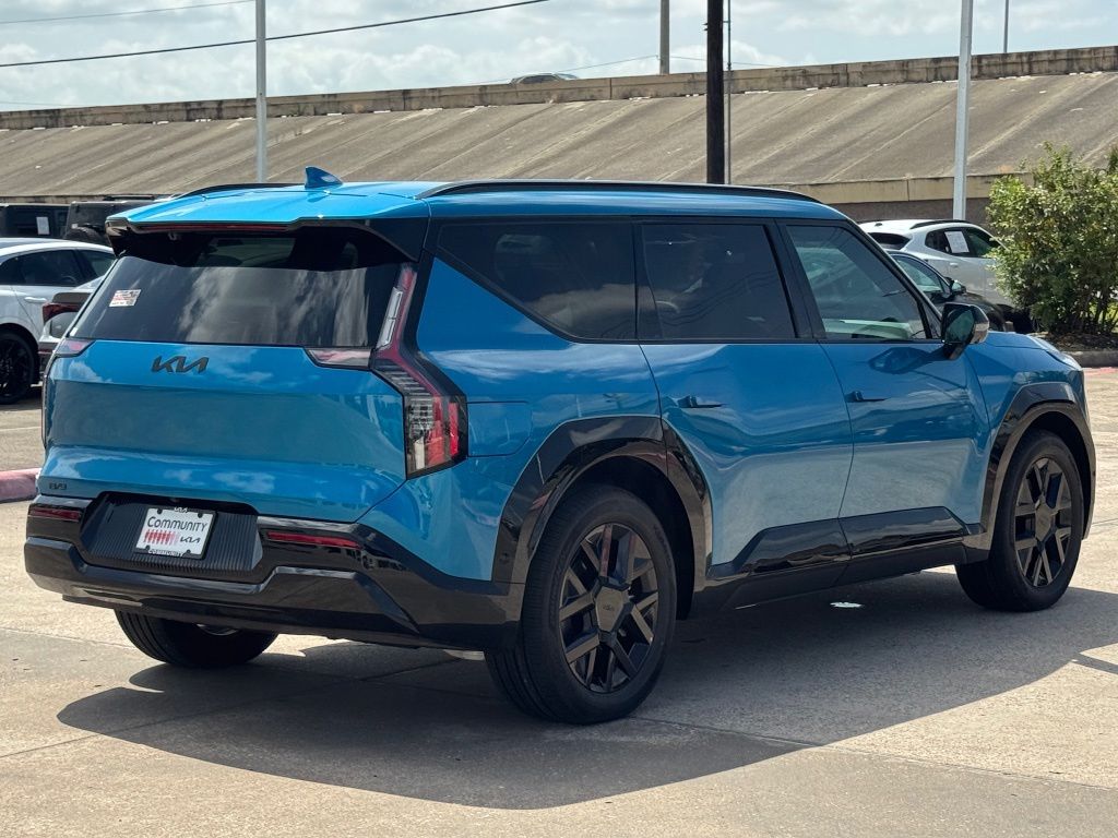 2026 Kia EV9 Land Blue at Shottenkirk Kia Fort Bend