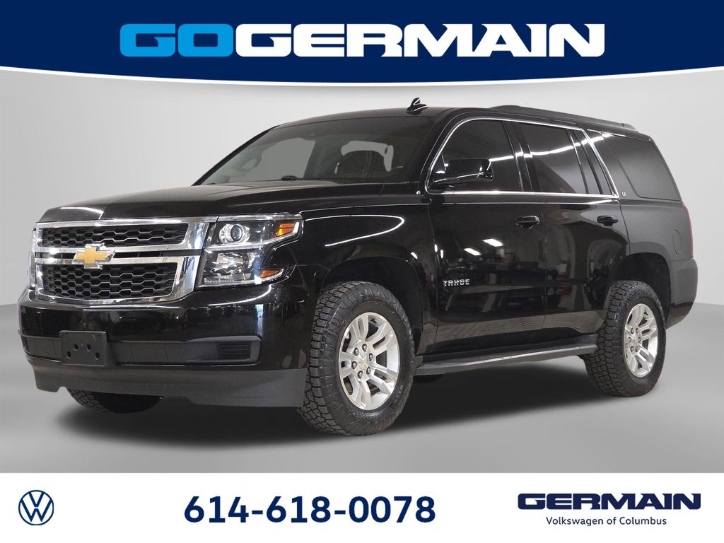 Black 2019 Chevrolet Tahoe LT 4WD SUV / Crossover Four-Wheel Drive 6-Speed Automatic Overdrive
