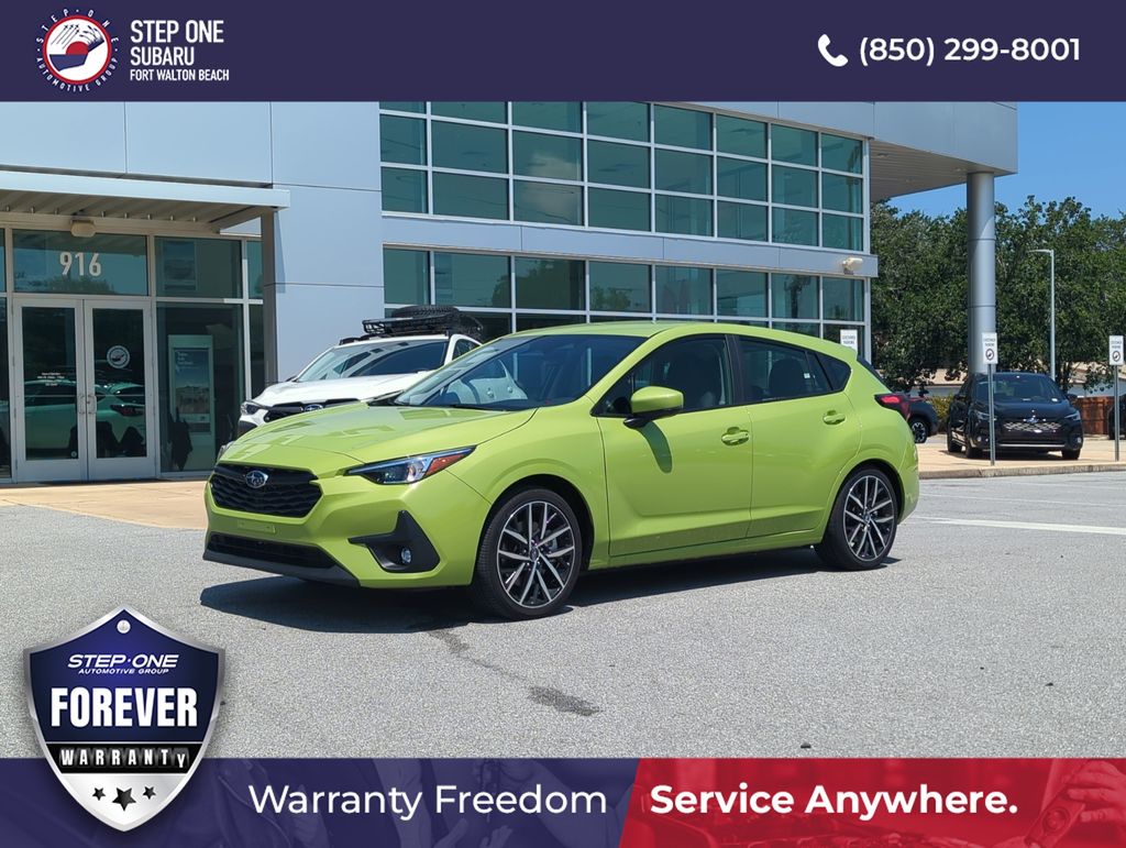 Citron Yellow Pearl 2026 Subaru Impreza Wagon All-Wheel Drive Continuously Variable Transmission