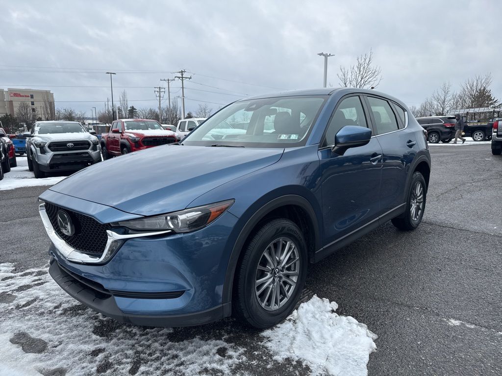 Used 2018 Mazda CX-5 Sport with VIN JM3KFBBM1J0315921 for sale in Carnot-Moon, PA