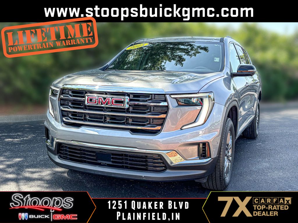 Sterling Metallic 2025 GMC Acadia SUV / Crossover Front-Wheel Drive 8-Speed Automatic