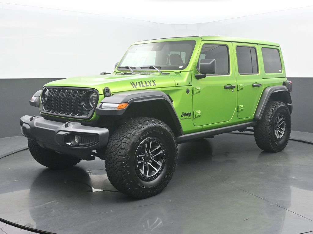 Mojito Clearcoat 2025 Jeep Wrangler SUV / Crossover Four-Wheel Drive 8-Speed Automatic