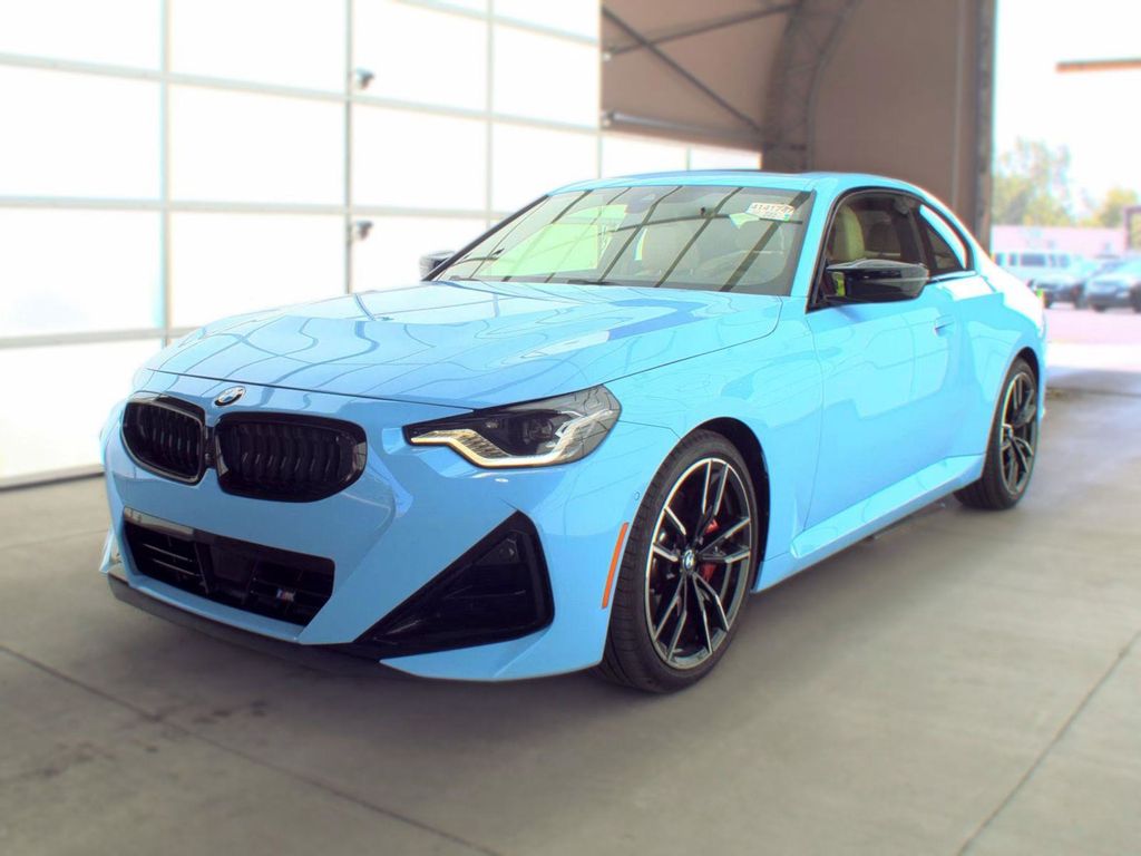 Blue 2025 BMW 2 Series Coupe All-Wheel Drive 8-Speed Automatic