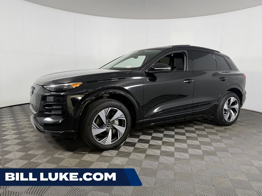 Mythos Black Metallic 2025 Audi Q6 e-tron quattro Premium Plus SUV / Crossover All-Wheel Drive Automatic