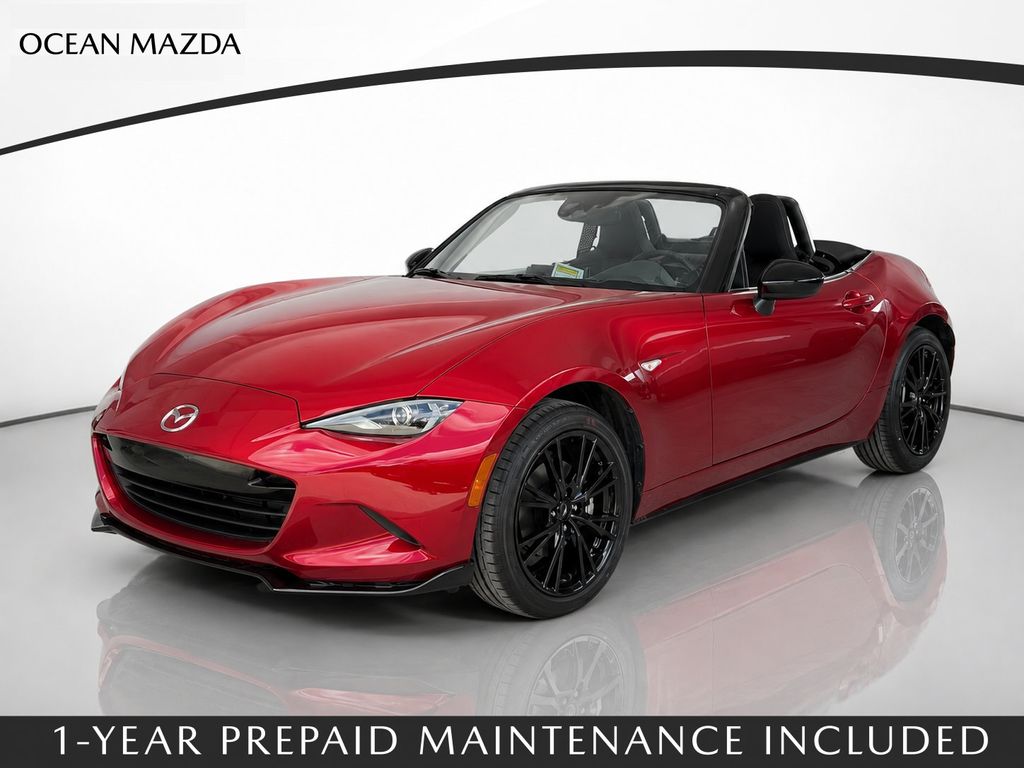 Soul Red Crystal Metallic 2026 Mazda MX-5 Miata Convertible Rear-Wheel Drive 6-Speed Manual