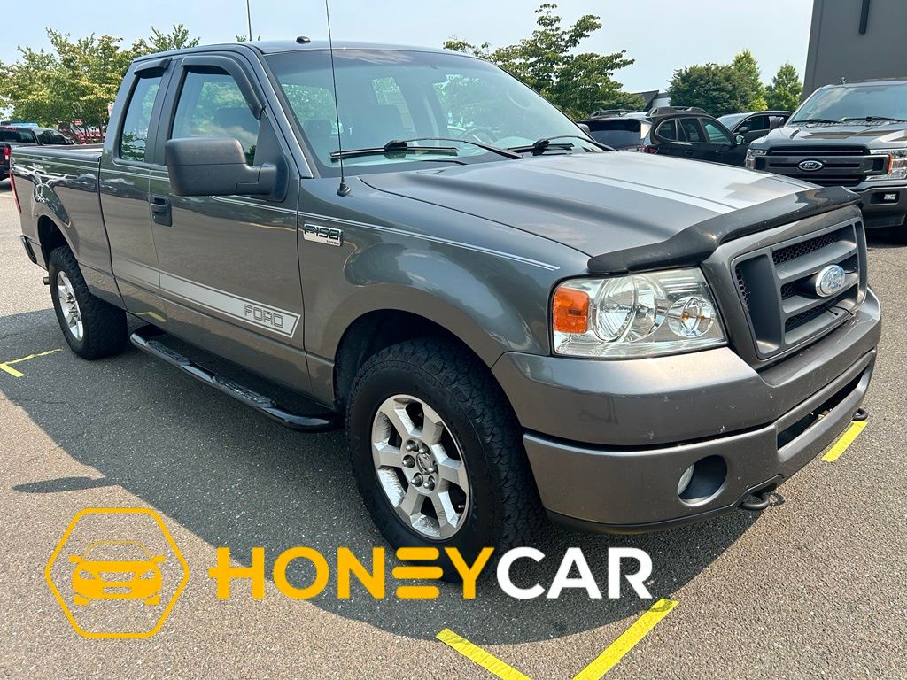 Pueblo Gold Clearcoat Metallic 2008 Ford F-150 Pickup Truck Four-Wheel Drive 4-Speed Automatic Overdrive