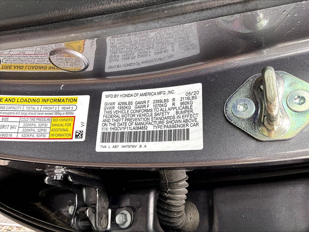 2020 Honda Accord — photo 33