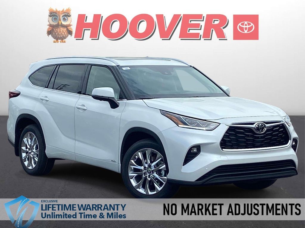 Pearl 2026 Toyota Highlander Hybrid Limited AWD SUV / Crossover All-Wheel Drive Continuously Variable Transmission